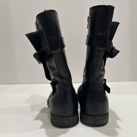 Men’s HUGO BOSS ORANGE biker boots - Picture 4 of 10